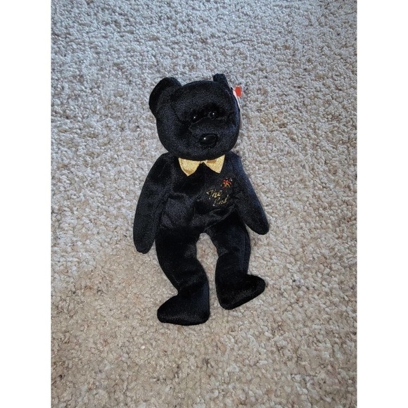 Ty Beanie Baby The End 1999 Y2k Millennium Teddy Bear - Picture 1 of 6